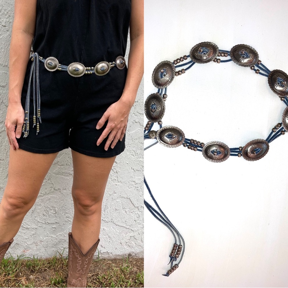 🔴 Black Friday SALE
Vintage Western Boho Fringe Belt Coastal Cowgirl - Picture 1 of 5